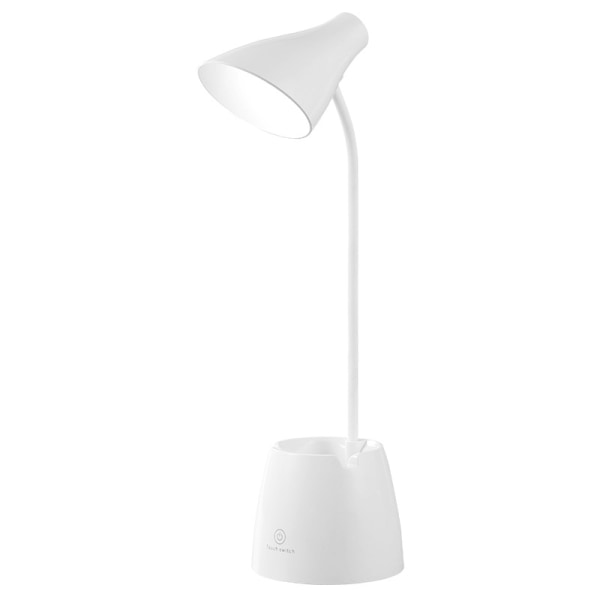 1 pakke bordlampe LED, bordlamper med 3 lystilstande, bordlampe 360 ​​° Fl