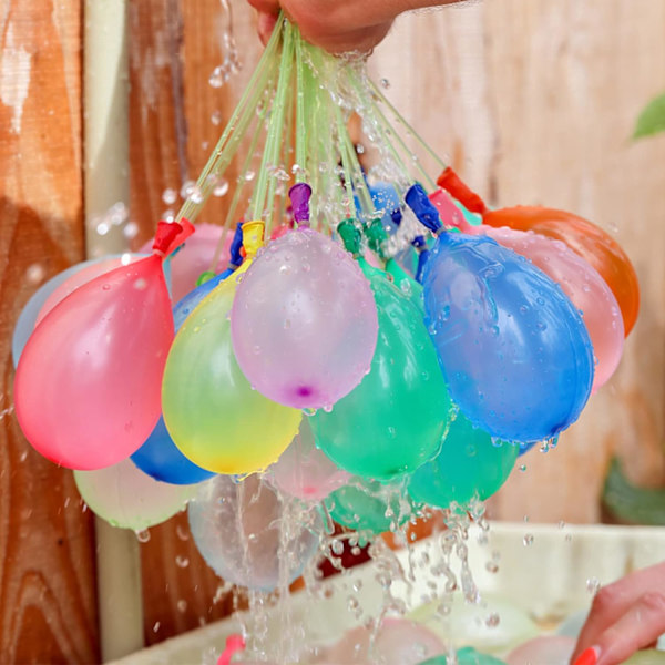 Vandbombe Balloner (333), Klynge Vandbomber, Selvforseglende og Tangle-Free, Hurtig Fyld, Velegnet til Børn og Voksne E