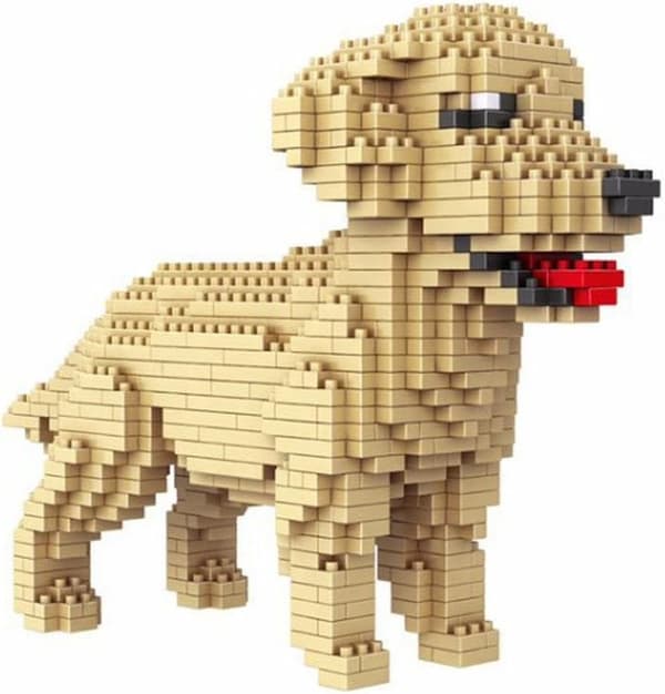 （Jul）Figur til samling med nanoblocks (stil 2)