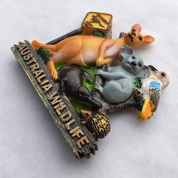 3D Australian villieläin jääkaappimagneetti - Koti- ja keittiökoriste - Jääkaappimagneetti Kiinasta