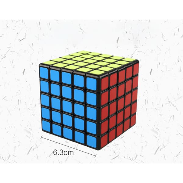 Svart Rubiks kube sett 3 stykker