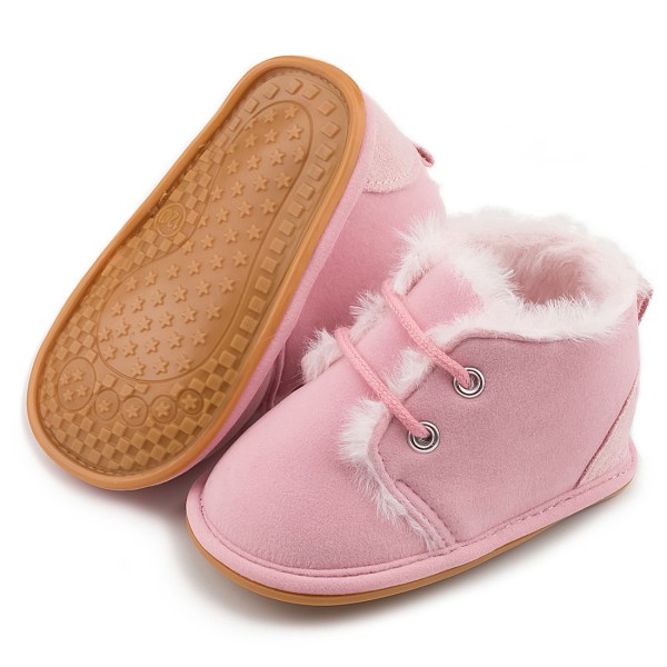 Baby tytöt Oxford-kengät PU-nahkaa pehmeät kumipohjaiset tennarit