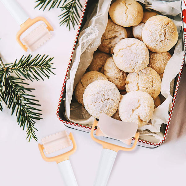 3 stk. Plastik Biscuit Form Kit Multifunktionel Cutter Køkken