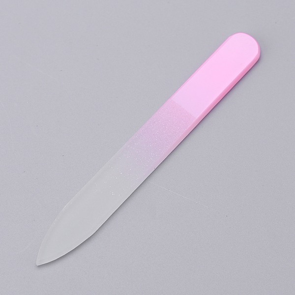 Nagelfilsset, fodral ingår (3 delar) - Nagelfil - Dubbelsidig glasnagelfil