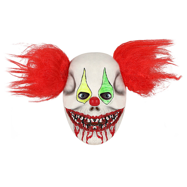 Halloween Mask Little Red Riding Hood Funny Clown Horror, Halloween Adult Mask Latex Head Cover Devi