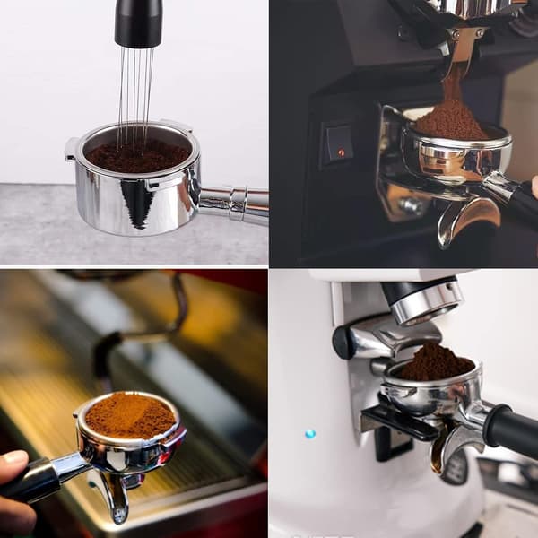 2 stk Espresso Kaffe Rører Distributør Malt Kaffe Rører