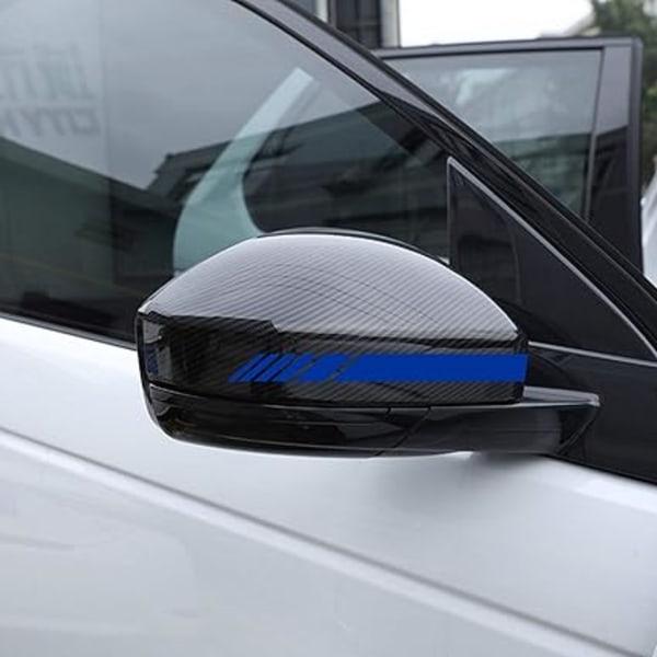 Auton taustapeilin tarra raidallisella kuviolla, 1 nauhan pakkaus
