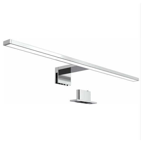 LED-spegellampa, skåpslampa, badrumsvägglampa, neutralt vitt ljus 4000 Kelvin, 5W, 650lm, IP44, bredd 300mm
