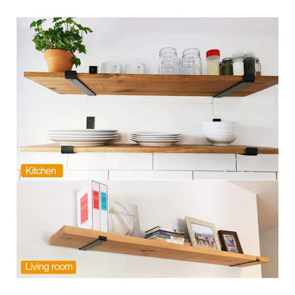 [4 stycken] hyllstöd för vardagsrumsbord, 30 cm B