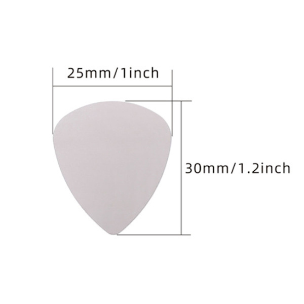0,3 mm tumgitarrplock