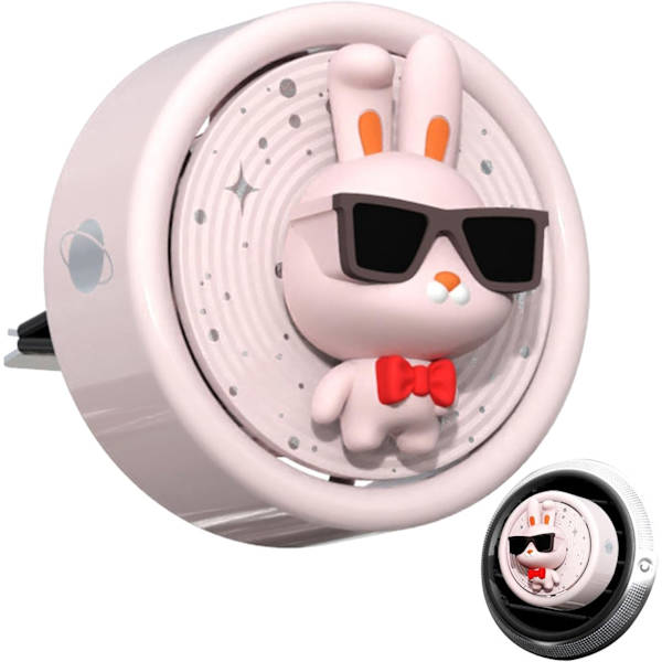 Lysende astronaut-bilduft, astronaut-bilmagnet