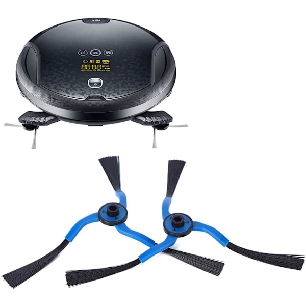 2 reservedele rengøring sidebørste til Samsung VC‑RM72VR Swe