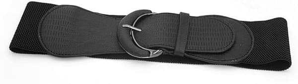 Bredt stretchbelte for kvinner, kjolebelter, elastisk korsettbelte for damer