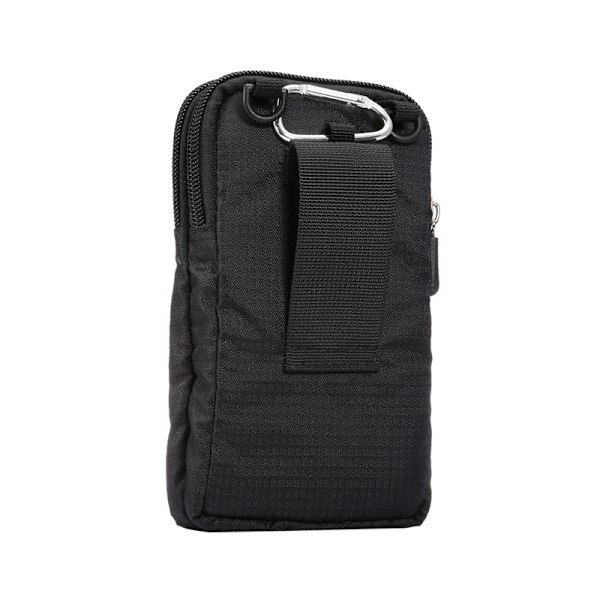 Herre Mobiltelefon Belteveske, Herre Belteveske Crossbody, 6,9\" Nylon Skuldertaske Lille Skuldertaske f