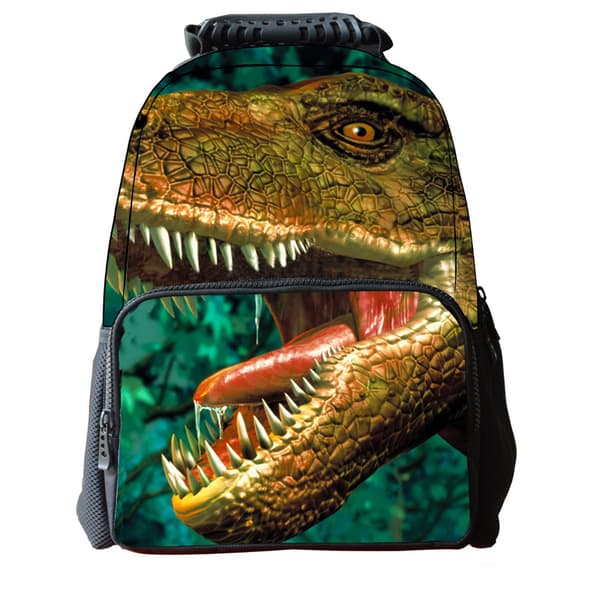 3D hästmönstrad ryggsäck, unisex skolryggsäck（Stil 7）
