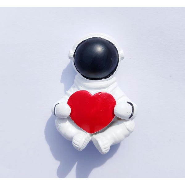 (Love Hug - musta) 2 kpl:n set , koristeellinen silikonijääkaappimagneetti Fr