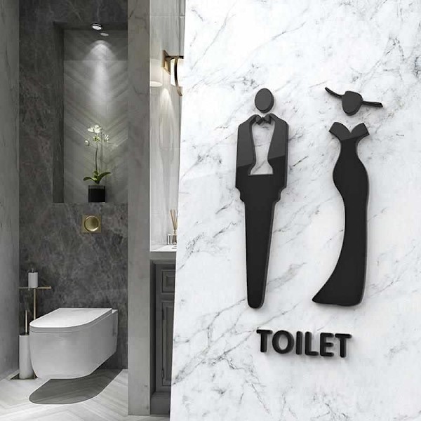 WC-kyltti, WC-kyltti, naisten ja miesten WC-kyltti, miesten ja naisten WC-kyltti