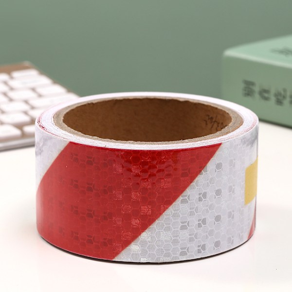 Reflekterende tape 5x10m Selvklebende refleksvarsling
