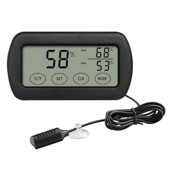 LCD-skjerm egg inkubator termometer hygrometer måler av Hu
