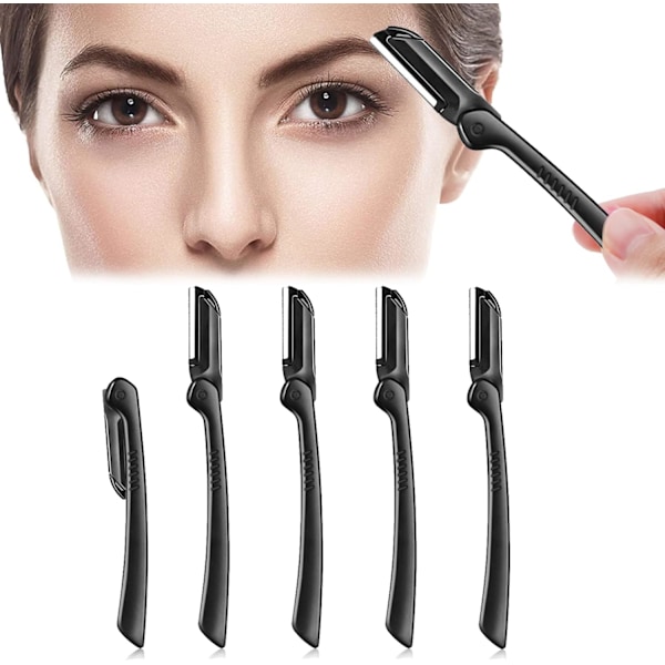 Kvinner Menn Razor, Øyenbryn Razor, 5 Stykker Kvinner Ansikts Razor, Øyenbryn Razor, Ansikts Razor, Øyenbryn Razors, Sikkerhet Øyenbryn Raz