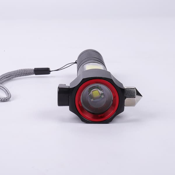 Monitoiminen Auton Turvavasara Taskulamppu USB Latautuva