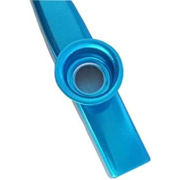 Sæt med 6 metal kazoo musikinstrumenter, metal kazoo musikfløjte