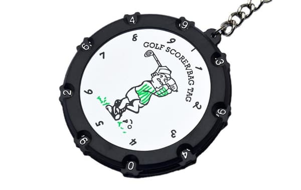 (guld) 2 stk. Golf Scorer Mini Golf Scoring Enhed Golf Scoring Til