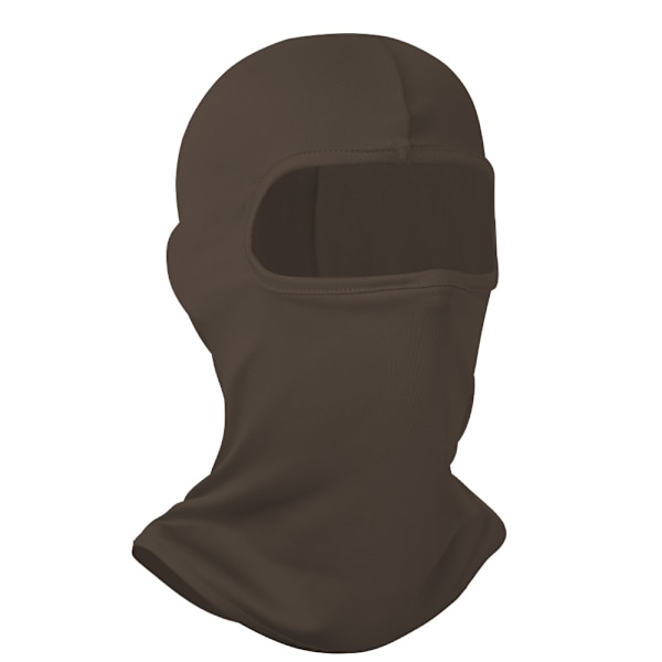 (Choklad) Balaclava Skidmask, UV-skydd, Halsduk för Motorcykel F