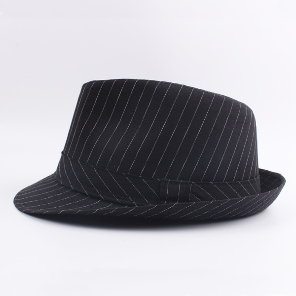 Gangsterhatt, Striper, Generisk Vanntett Filt Fedora Hat Jazz H