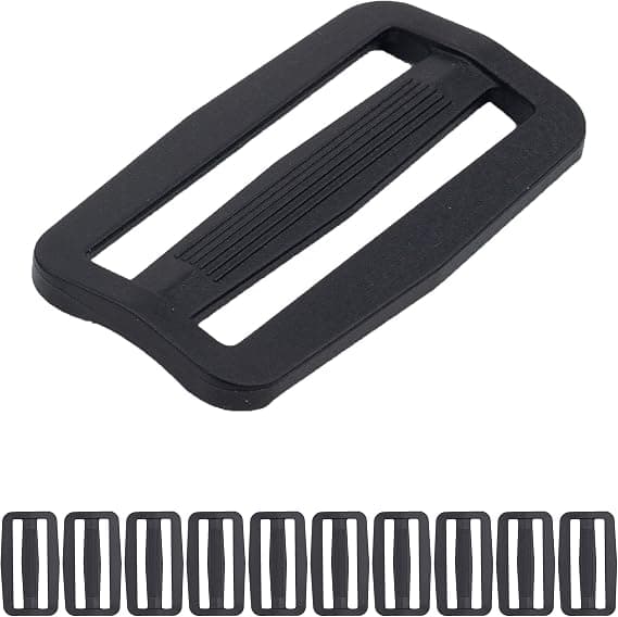 Ryggsäcksremspänne, 20 mm bältespännen, hård plastspänning