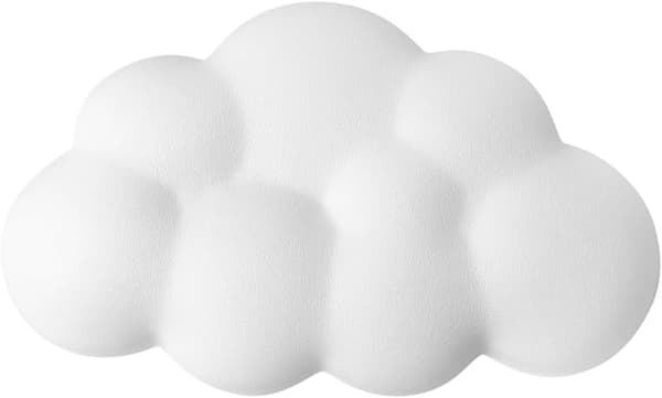 Cloud håndledsstøttepude til mus Ergonomisk blød PU læder Memo