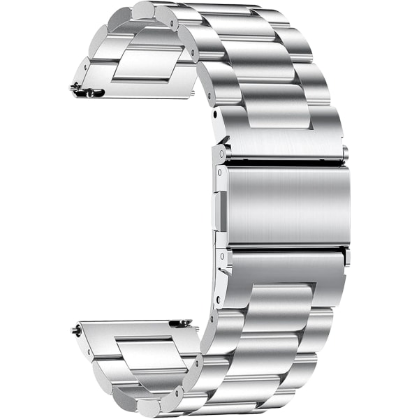 22mm metall watch - svart snabbkopplingsreplacement watch