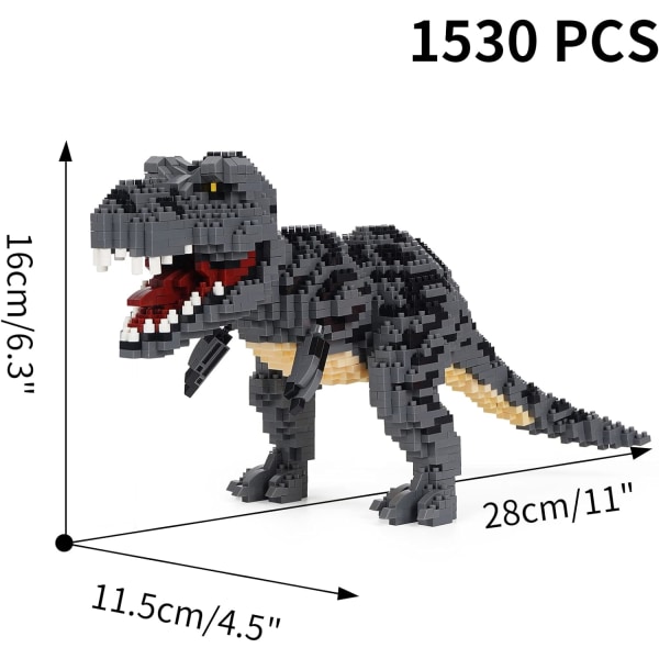 Tyrannosaurus Rex -dinosaurusrakennuspalikkasarja, DIY Mini Buildin