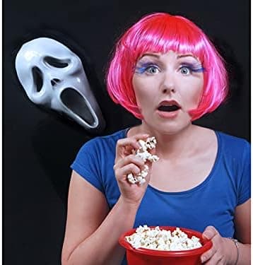 Halloween Scream Hood Kostym Mask