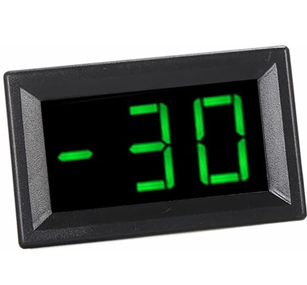Grøn højtemperatur digitalt termometer K-type termoelement I