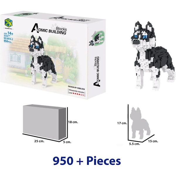 （Jul）Figur å sette sammen med nanoblocks (stil 7)