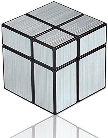 Kub 2 x 2 x 2 Spegelspegel Kub 2 x 2 Silver Original gåva