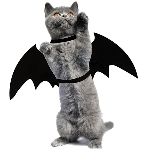 1 kpl L（55*25cm）Halloween-kissan vaatteet / Kissan Halloween-asu / Halloween-kissan asu pienille koirille,