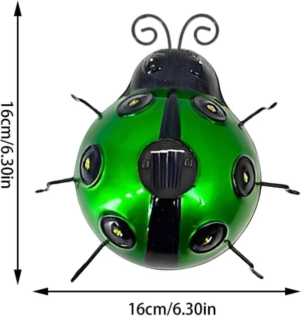 Coccinelle Solcellelamper - Solcelledrevne Udendørs Lanterner - Vand