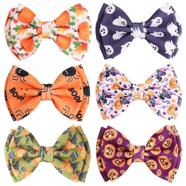 6 st rosett hårnålar barn hår accessoarer Halloween kostym klipp