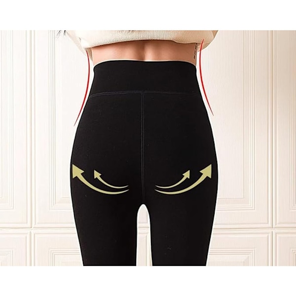 Tynde leggings til forår og efterår, velegnet til temperaturer 5℃-15℃ - Sort D