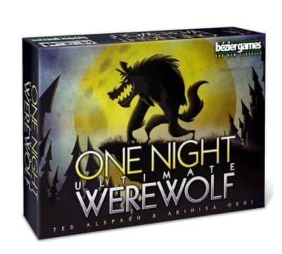 Bezier Lautapeli One Night Ultimate Werewolf Noir