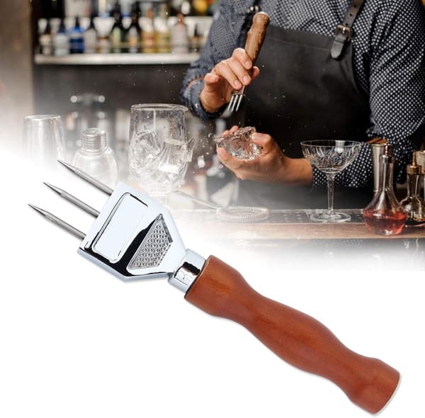 Beverage Ice Shredder, Crushed Ice Tool Bar Pick Accessories Stai