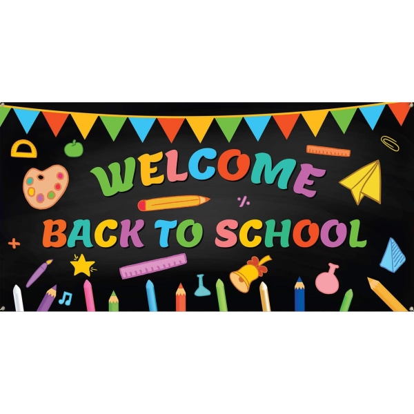 Classroom Decorations Banner/Poster - Welcome Banner (23.6*70.8inch, Paper)