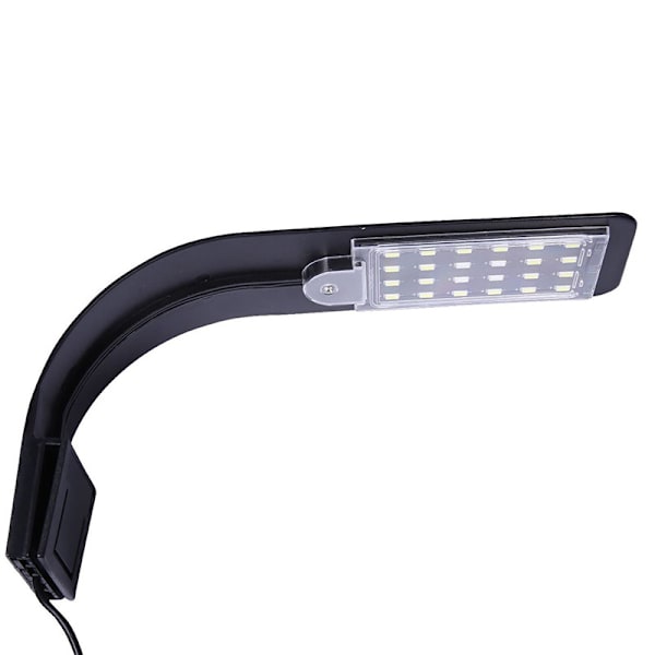 Sort Ultra-tynd LED Lampe til Lille Akvarium H