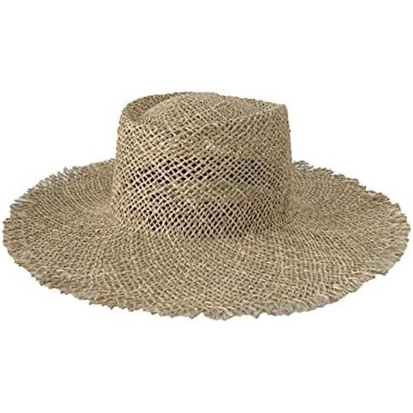 Vogue Dame Halmhat Foldbar Strand Chic Hat