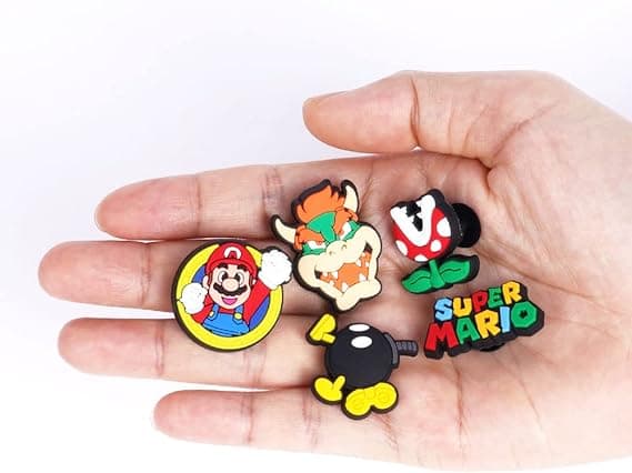 Sko Charms, Crocs Pins, Crocs Charms Crocs Tilbehør for Jenter