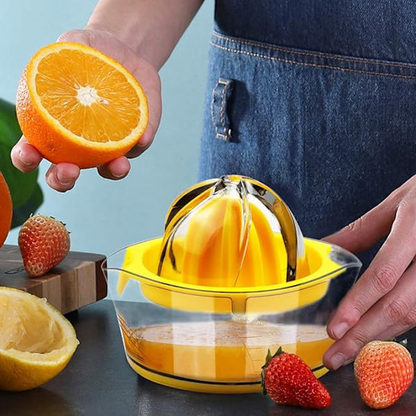 Citronpresser Citruspresser med si, Håndpresser Citruspresser