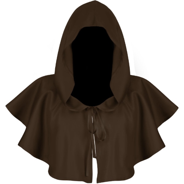 Halloween Kostumer Vintage Middelalderlig Kåbehat Unisex Middelalderlig Hætte