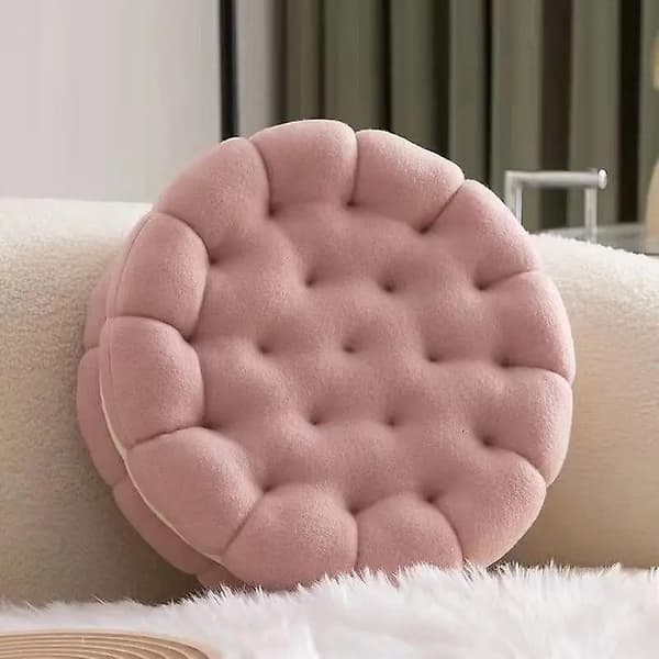 Simulerad Sandwich Biscuit Kudde Soffa Kudde Ländrygg Säng P